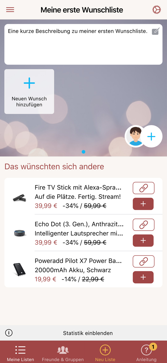 justwish Wunschliste
