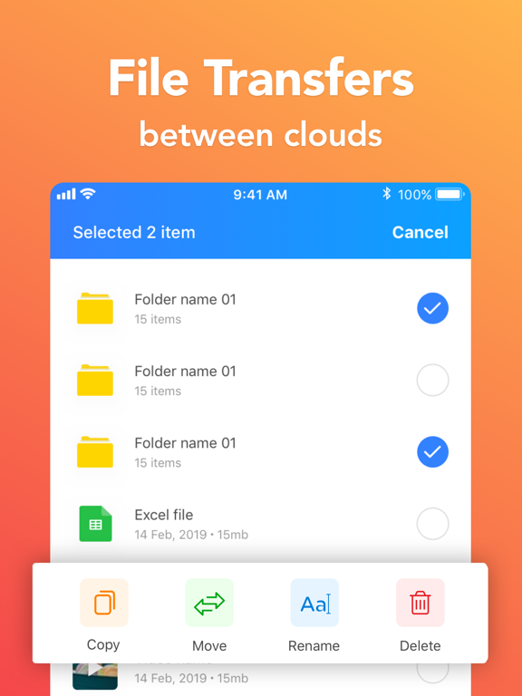 Bolt Offline: Files & Music iPad screenshot 5 - Utilities app