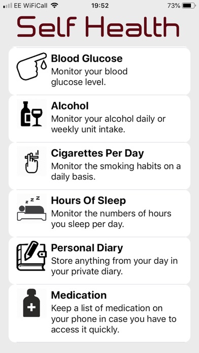 Screenshot #3 pour Self Health