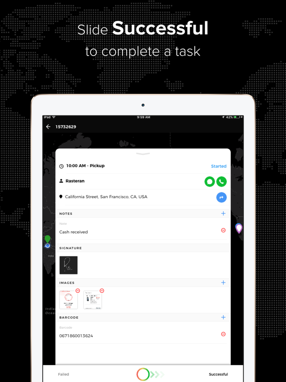 Screenshot #4 pour Tookan Agent