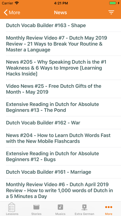 Learn German Online iPhone screenshot 7 - Education app