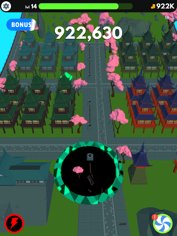 iPad Image of Idle Hole