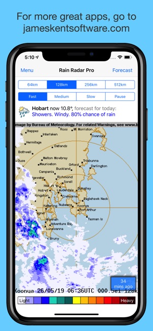 Rain Radar Pro - Aust Weather(圖4)-速報App