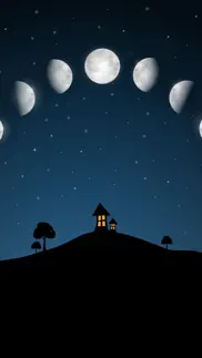 sky and moon phases calendar iphone screenshot 1