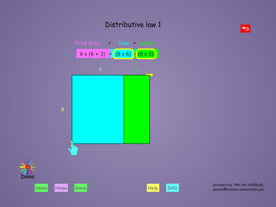 Screenshot #6 pour Algebra Animation