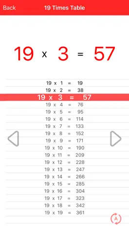Game screenshot Speech 19 x 19 Multiplication apk