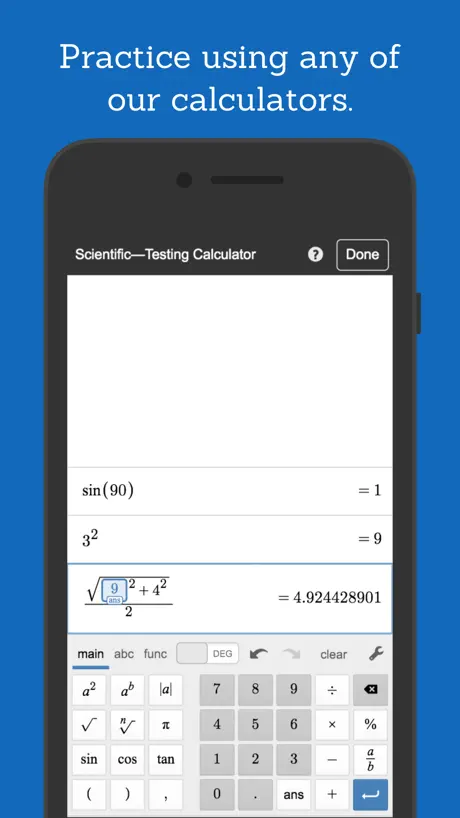 Desmos Test Mode
