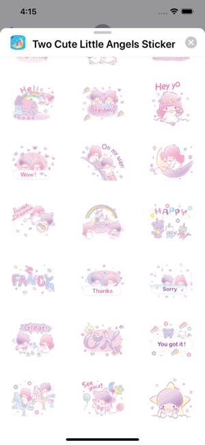 Two Cute Little Angel Stickers(圖4)-速報App