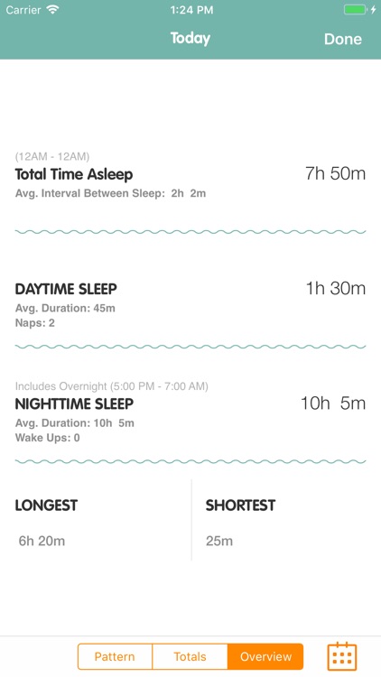 Sprout Baby Sleep Tracker