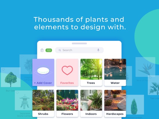iScape: Landscape Design iPad screenshot 4 - Lifestyle app