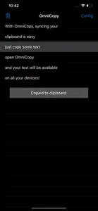 OmniCopy screenshot #1 for iPhone