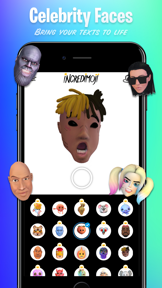 INCREDIMOJI Celebrity FaceSwap screenshot