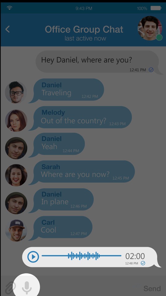 #5. AstraChat - Direct XMPP & VOIP (iOS) 由: Rockliffe Systems
