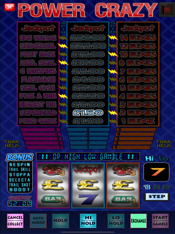 Screenshot #5 pour Power Crazy Fruit Machine Game