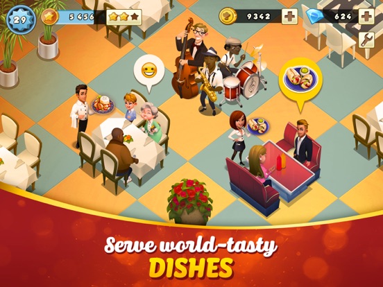 Tasty Town - The Cooking Game iPad app afbeelding 5