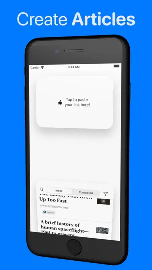 Captura de pantalla de Readit - Save And Read Later en iPhone 3