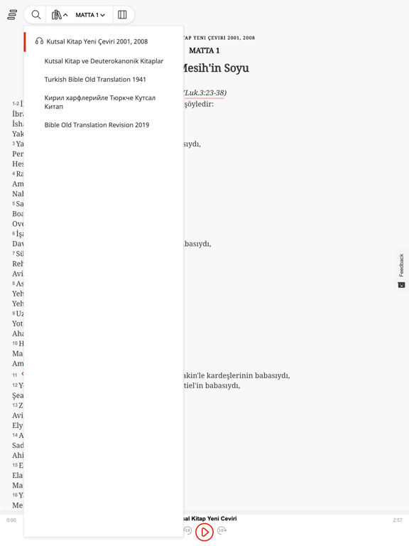 Screenshot #4 pour Kutsal Kitap
