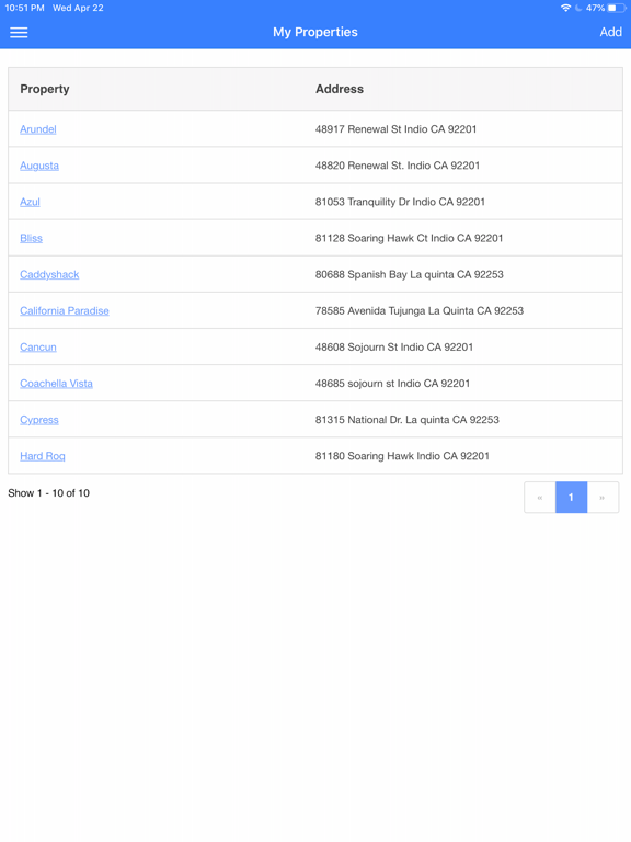 First Class Cleaning Service iPad screenshot 3 - Business app