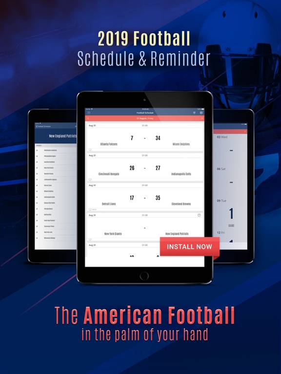Football Schedule & Scores 25