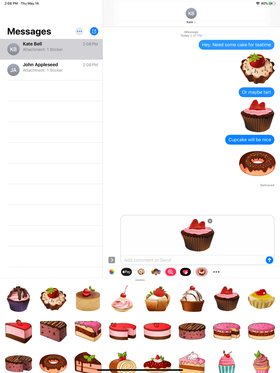 Screenshot #6 pour Premium Cake Stickers