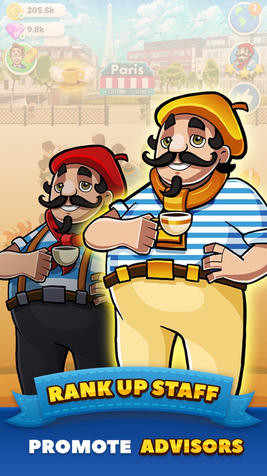 #4. My Coffee Shop - Idle Manger (iOS) 由: byss mobile