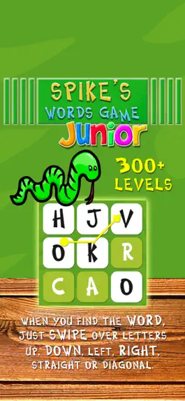 Game screenshot Spike's Word Game Junior hack