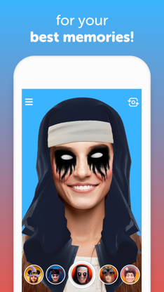 Selfish - Funny Face Masks screenshot 5