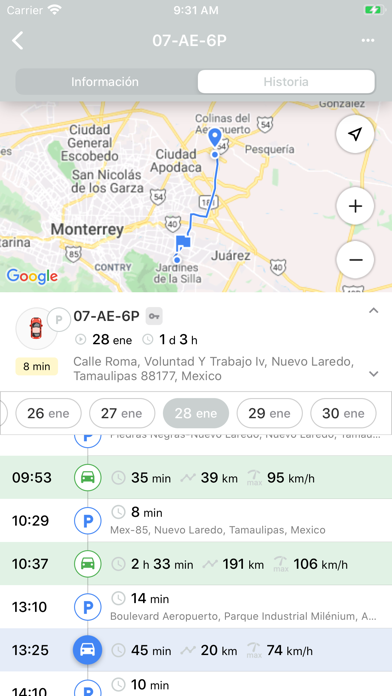 App screenshot