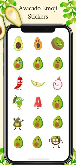 Game screenshot Avacado Emoji Stickers mod apk