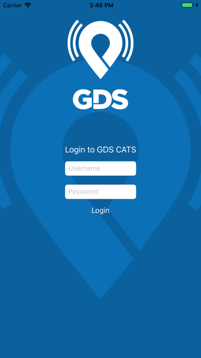 GDS CATS Screenshot