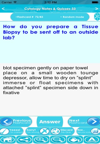 Cytology Exam Review App : Q&Aのおすすめ画像2