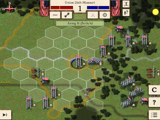 American Civil War Battles iPad app afbeelding 3
