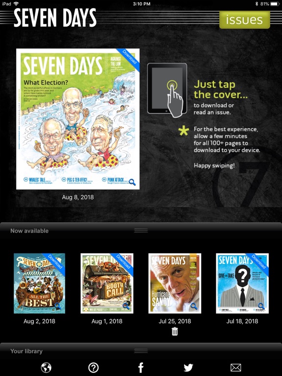 Screenshot #4 pour Seven Days, Vermont