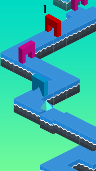 Geometry Pixels Runner Trio screenshot 3