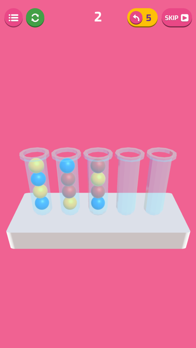 Screenshot #1 pour Bubble Sort 3D: Color Puzzle