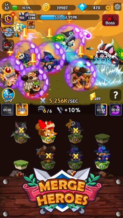 Merge Heroes Frontier screenshot-7