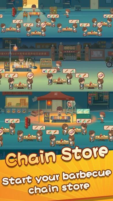 Screenshot #3 pour Grill Masters - Idle Barbecue