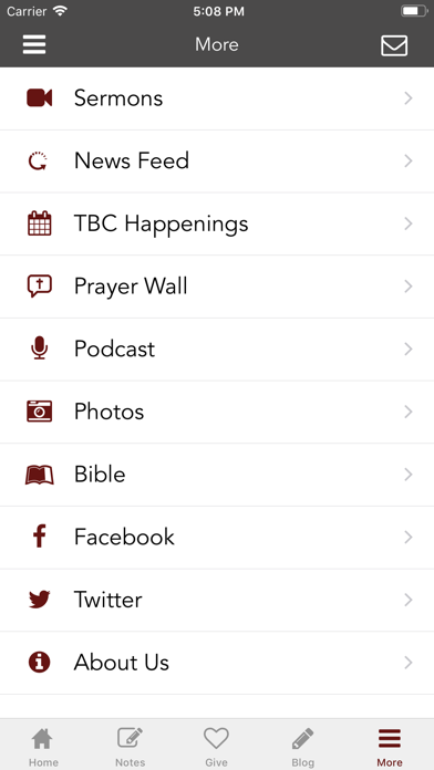 Thankful Church Screenshot