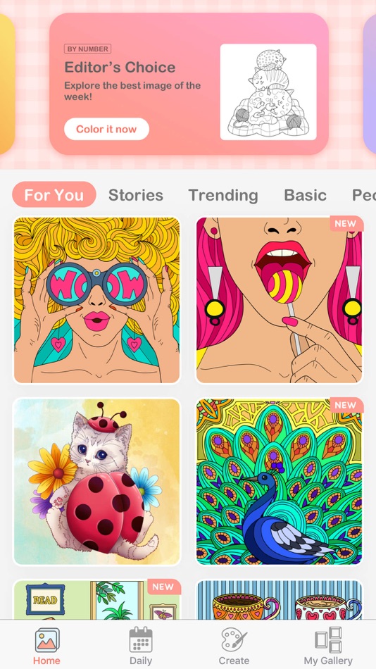 #1. Color Fever - Color by Number (iOS) 由: DragonPlus