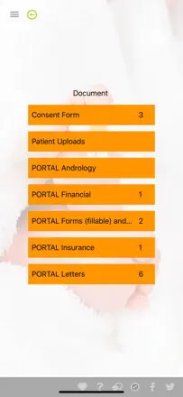 eIVF Patient : capture d’écran 3 sur 4