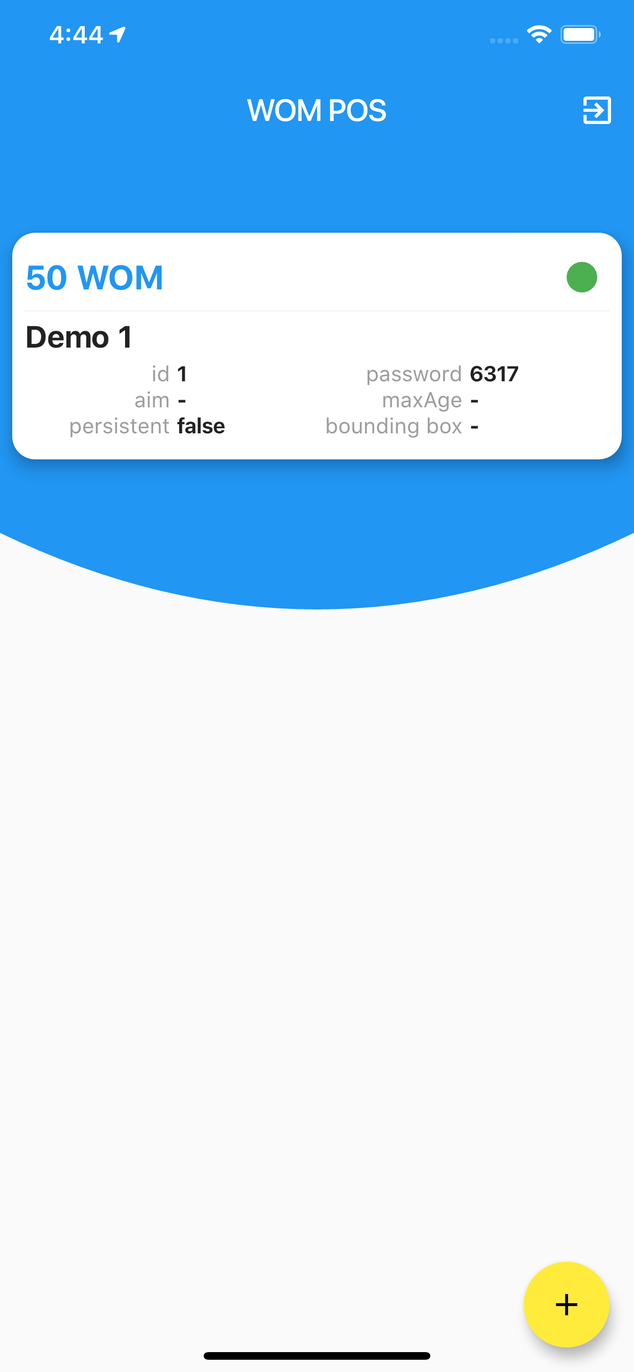 WOM POS screenshot 3