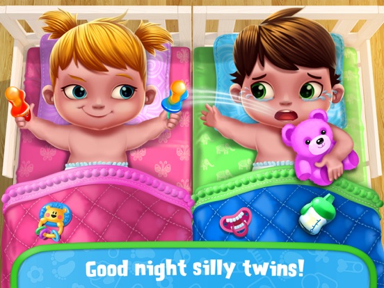 Baby Twins Babysitter iPad app afbeelding 5