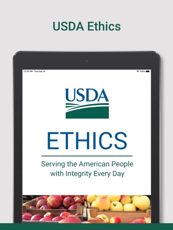 USDA Ethics