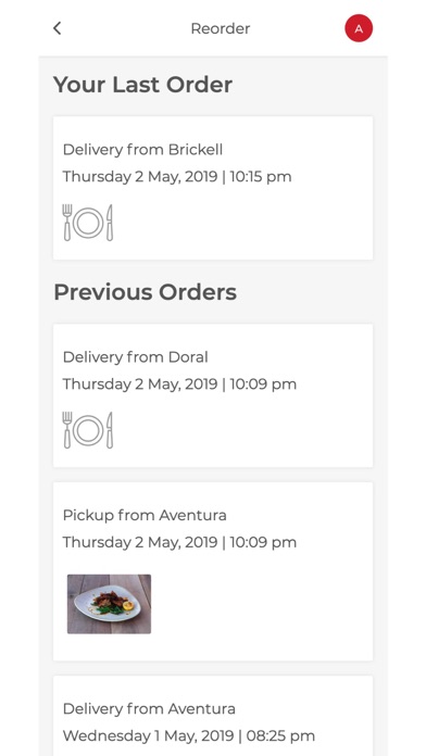 Novecento app Screenshot