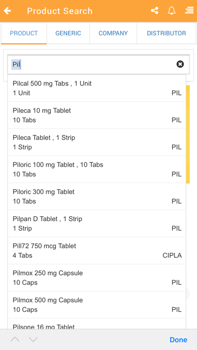 Pharmarack-Retailer Screenshot