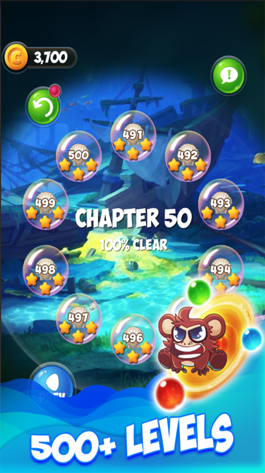 #2. Jelly Bubble Pop! Ocean Recuse (iOS) 由: Kien Nguyen