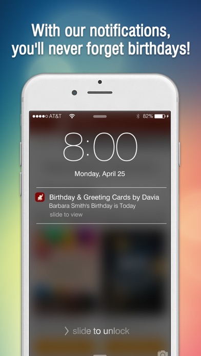 How to cancel & delete Birthday Cards by Davia from iphone & ipad 4