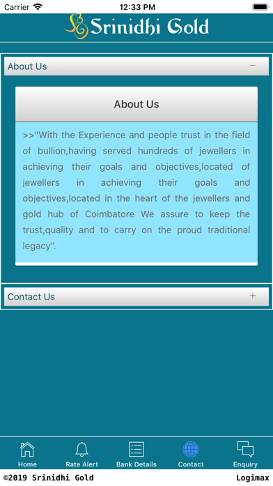 Srinidhi Gold Bullion screenshot