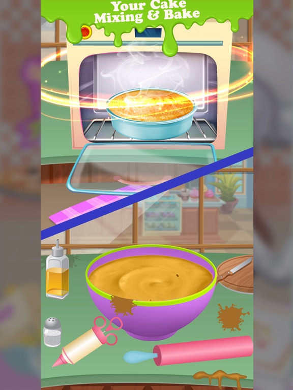 Screenshot #5 pour Jeu de cuisine Bake Cake Maker