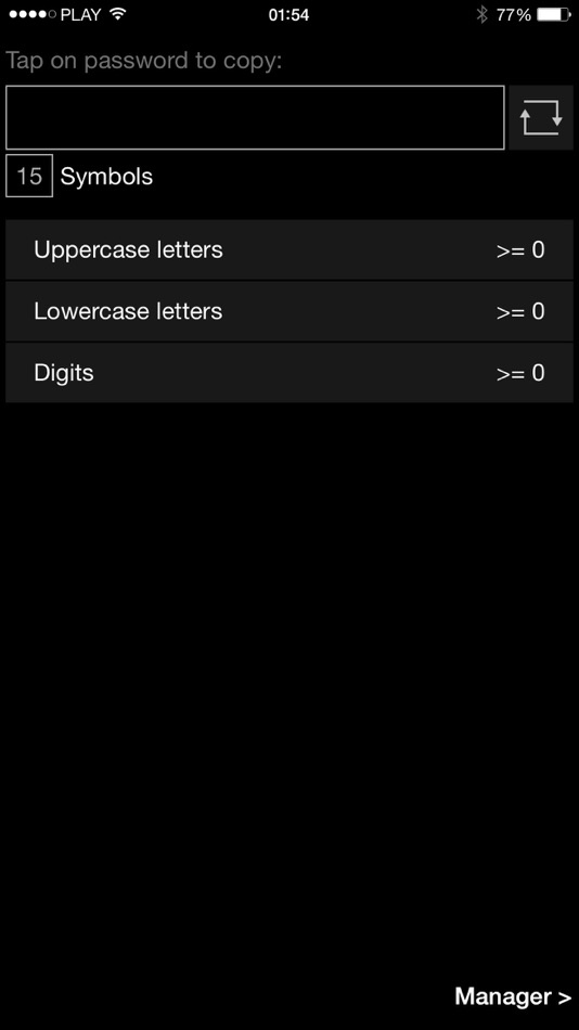 Nice Generator Lite: passwords - 1.6.0 - (iOS)